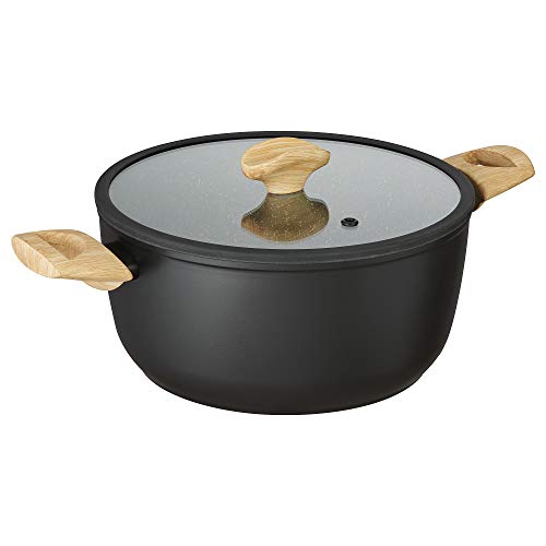 ProTuning HUSKNUT Topf mit Deckel, 4,7 l, schwarz von ProTuning