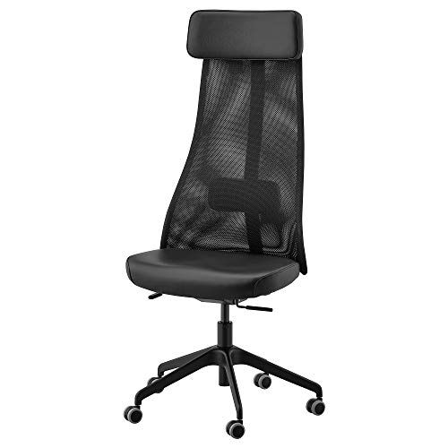 ProTuning JÄRVFJÄLLET Bürostuhl 68x68cm Glänzend Schwarz Modern Mesh Rückenlehne Einstellbare Neigungsfunktion 10 Jahre Garantie von ProTuning