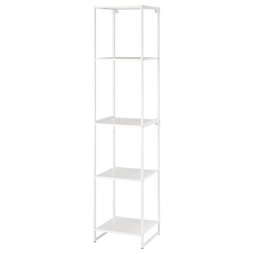 ProTuning JOSTEIN Regal, In/Outdoor/Metall weiß, 41x40x180 cm von ProTuning