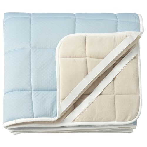 ProTuning KEJSAROLVON Matratzenschoner 90x200 cm beige/blau von ProTuning