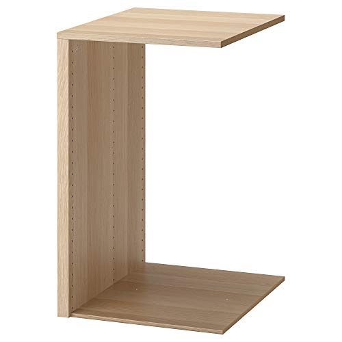 ProTuning KOMPLEMENT Trennwand für Rahmen, 75-100x58 cm, weiß gebeizte Eichenoptik von ProTuning