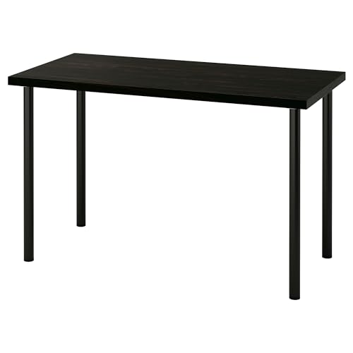 ProTuning LAGKAPTEN/ADILS Schreibtisch, schwarz-braun/schwarz, 120x60cm von ProTuning