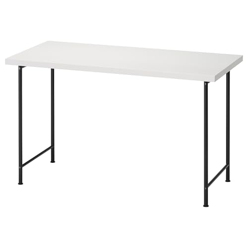 ProTuning LAGKAPTEN/SPÄND Schreibtisch, Weiß/Schwarz, 120x60cm von ProTuning