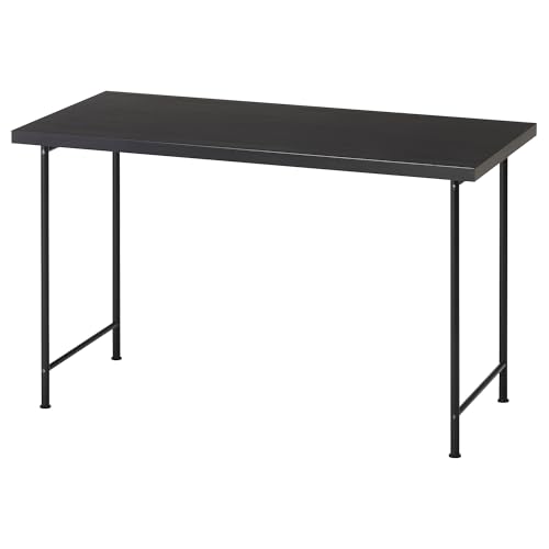 ProTuning LAGKAPTEN/SPÄND Schreibtisch, schwarz-braun/schwarz, 120x60cm von ProTuning