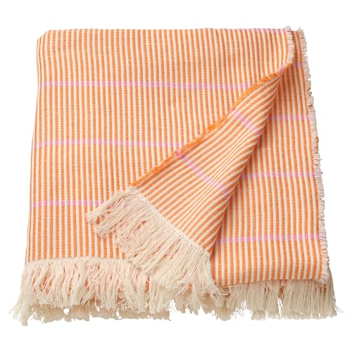 ProTuning LAPPKATTFOT Überwurf, leuchtend orange/rosa, 130 x 170 cm von ProTuning