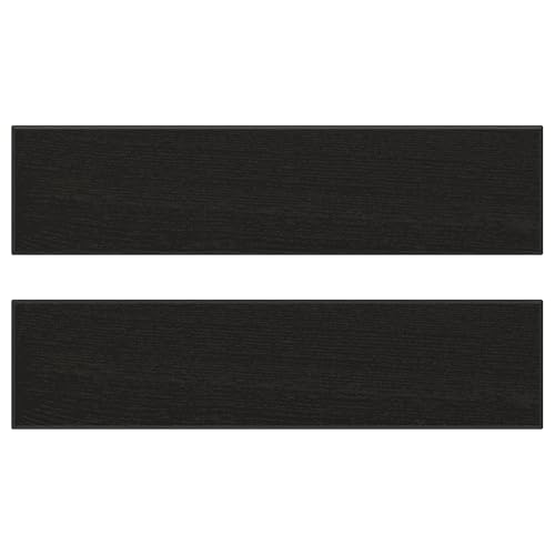 ProTuning LERHYTTAN Schubladenfront 40x10 cm schwarz gebeizt von ProTuning