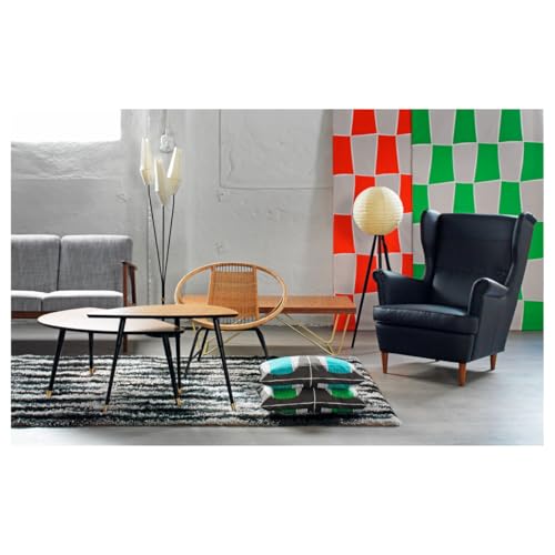 ProTuning LÖVBACKEN Couchtisch aus Holz, 106 x 55 x 42 cm, mittelbraun von ProTuning