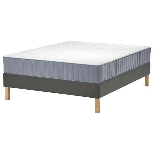 ProTuning LYNGÖR Diwanbett 140x200 cm Vågstranda extra fest/hellblau dunkelgrau von ProTuning