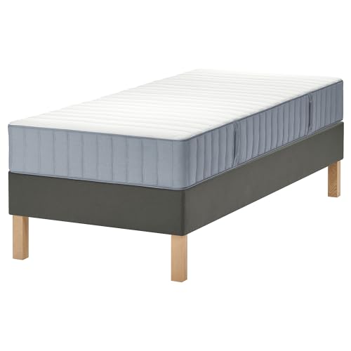ProTuning LYNGÖR Diwanbett 90x200 cm Valevåg extra fest/hellblau dunkelgrau von ProTuning