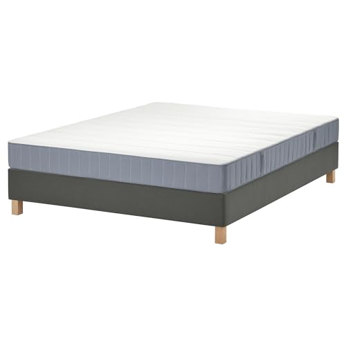 ProTuning LYNGÖR Diwanbett Vesteröy Firm/Hellblau Dunkelgrau 180x200cm von ProTuning