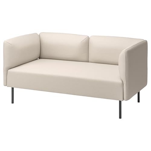 ProTuning Lillehem Modulares 2-Sitzer-Sofa, Vissle/Beige Metall von ProTuning