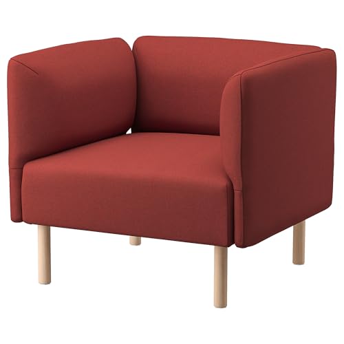 ProTuning Lillehem Sessel, Gunnared/braun-rotes Holz von ProTuning