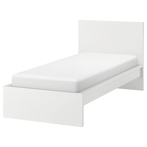 ProTuning MALM Bettgestell hoch 90x200 cm weiß/Lindbåden von ProTuning