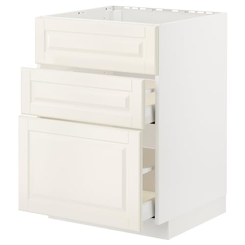 ProTuning METOD/MAXIMERA Base Cab F Hob/int Extractor W DRW, Weiß/Bodbyn Off-White, 60 x 60 cm von ProTuning