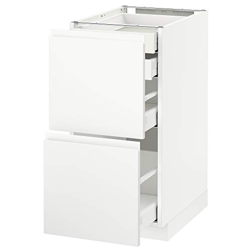 ProTuning METOD/MAXIMERA Base cb 2 frnts/2 low/1md/1 hi drw, 40x60 cm, weiß/Voxtorp mattweiß ProTuning METOD/MAXIMERA Base cb 2 frnts/2 low/1md/1 hi drw, 40x60 cm, weiß/Voxtorp mattweiß von ProTuning