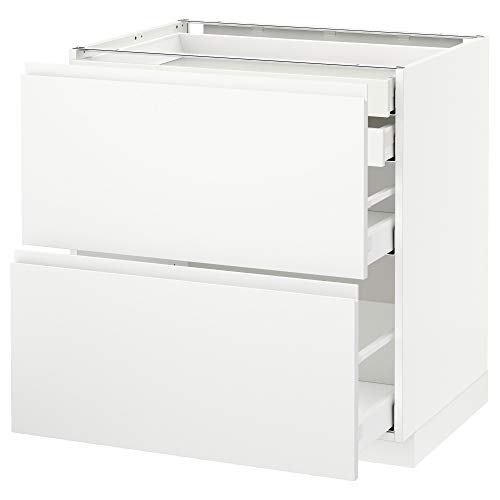 ProTuning METOD/MAXIMERA base cb 2 frnts/2 low/1 md/1 hi drw, 80x60 cm, white/Voxtorp matt white ProTuning METOD/MAXIMERA base cb 2 frnts/2 low/1 md/1 hi drw, 80x60 cm, white/Voxtorp matt white von ProTuning