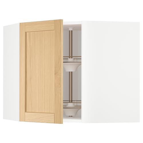 ProTuning METOD Eckhängeschrank mit Karussell, Weiß/Forsbacka Eiche, 68x60 cm ProTuning METOD Eckhängeschrank mit Karussell, Weiß/Forsbacka Eiche, 68x60 cm von ProTuning
