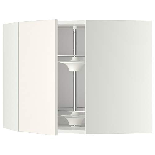 ProTuning METOD Eckhängeschrank mit Karussell, Weiß/Veddinge Weiß, 68x60 cm von ProTuning
