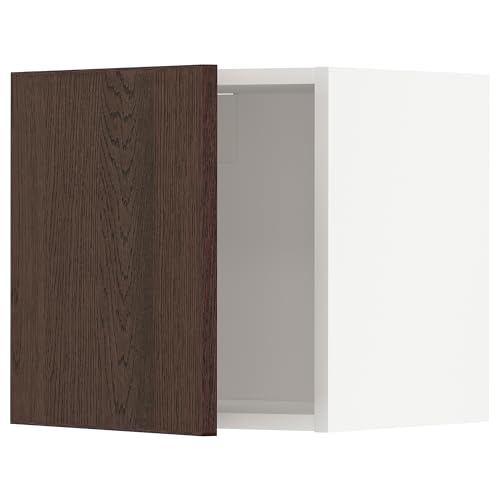 ProTuning METOD Hängeschrank, Weiß/Sinarp Braun, 40x40 cm von ProTuning