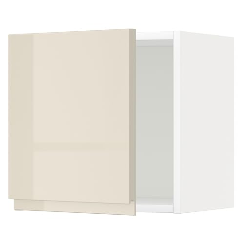 ProTuning METOD Hängeschrank, Weiß/Voxtorp Hochglanz Hellbeige, 40x40 cm von ProTuning