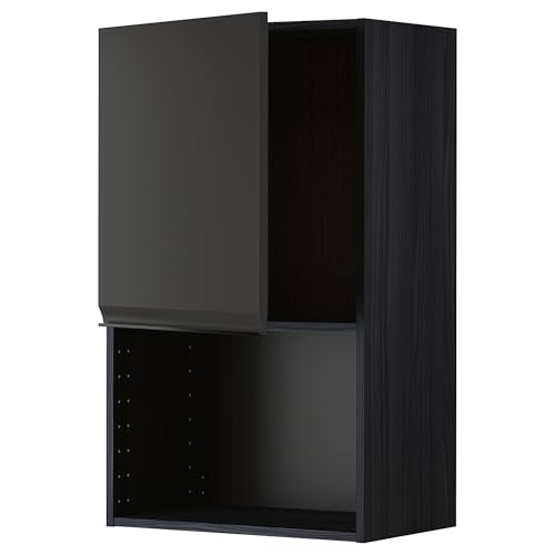 ProTuning METOD Hängeschrank für Mikrowelle, Schwarz/Upplöv Matt Anthrazit, 60x100 cm von ProTuning