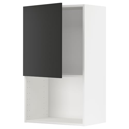 ProTuning METOD Hängeschrank für Mikrowelle, Weiß/Nickebo matt anthrazit, 60x100 cm von ProTuning