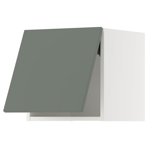 ProTuning METOD Hängeschrank horizontal, Weiß/Nickebo matt grau-grün, 40x40 cm von ProTuning