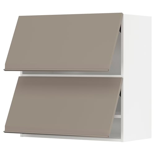 ProTuning METOD Hängeschrank horizontal mit 2 Türen, Weiß/Upplöv matt dunkelbeige, 80x80 cm ProTuning METOD Hängeschrank horizontal mit 2 Türen, Weiß/Upplöv matt dunkelbeige, 80x80 cm von ProTuning