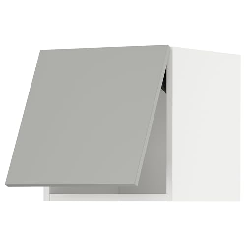 ProTuning METOD Hängeschrank horizontal mit Push-Open, Weiß/Havstorp Hellgrau, 40x40 cm von ProTuning