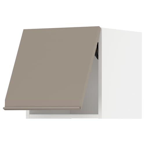 ProTuning METOD Hängeschrank horizontal mit Push-Open, Weiß/Upplöv matt dunkelbeige, 40x40 cm von ProTuning