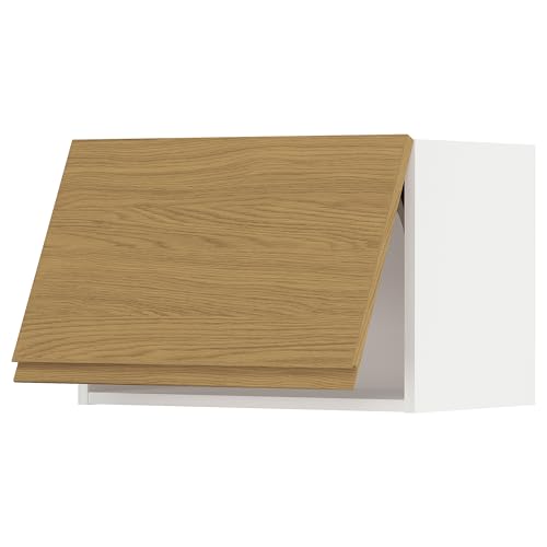 ProTuning METOD Hängeschrank horizontal mit Push-Open, Weiß/Voxtorp Eicheneffekt, 60x40 cm von ProTuning