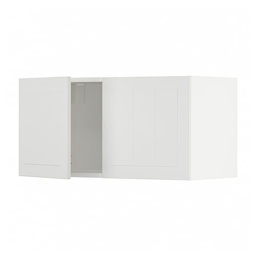 ProTuning METOD Hängeschrank mit 2 Türen, Weiß/Stensund Weiß, 80x40 cm von ProTuning