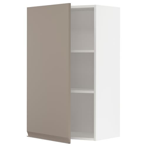ProTuning METOD Hängeschrank mit Ablagen, Weiß/Upplöv matt dunkelbeige, 60x100 cm von ProTuning