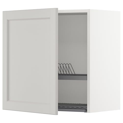 ProTuning METOD Hängeschrank mit Abtropfgestell, Weiß/Lerhyttan Hellgrau, 60x60 cm ProTuning METOD Hängeschrank mit Abtropfgestell, Weiß/Lerhyttan Hellgrau, 60x60 cm von ProTuning