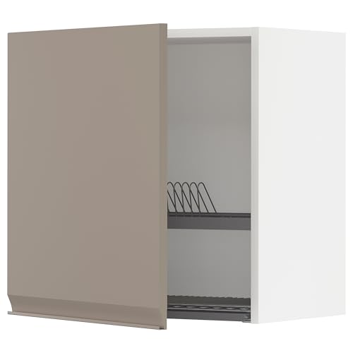 ProTuning METOD Hängeschrank mit Abtropfgestell, Weiß/Upplöv matt dunkelbeige, 60x60 cm ProTuning METOD Hängeschrank mit Abtropfgestell, Weiß/Upplöv matt dunkelbeige, 60x60 cm von ProTuning