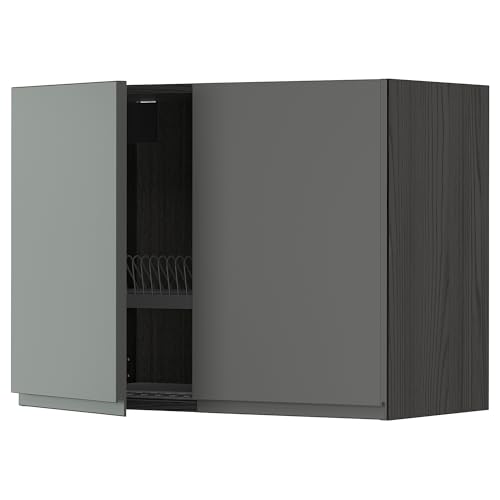 ProTuning METOD Hängeschrank mit Abtropfgestell/2 Türen, Schwarz/Voxtorp Dunkelgrau, 80x60 cm ProTuning METOD Hängeschrank mit Abtropfgestell/2 Türen, Schwarz/Voxtorp Dunkelgrau, 80x60 cm von ProTuning