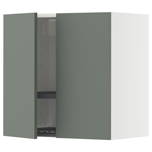 ProTuning METOD Hängeschrank mit Abtropfgestell/2 Türen, Weiß/Nickebo matt grau-grün, 60x60 cm ProTuning METOD Hängeschrank mit Abtropfgestell/2 Türen, Weiß/Nickebo matt grau-grün, 60x60 cm von ProTuning
