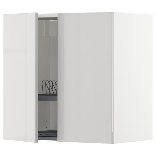 ProTuning METOD Hängeschrank mit Abtropfgestell/2 Türen, Weiß/Ringhult Hellgrau, 60x60 cm ProTuning METOD Hängeschrank mit Abtropfgestell/2 Türen, Weiß/Ringhult Hellgrau, 60x60 cm von ProTuning