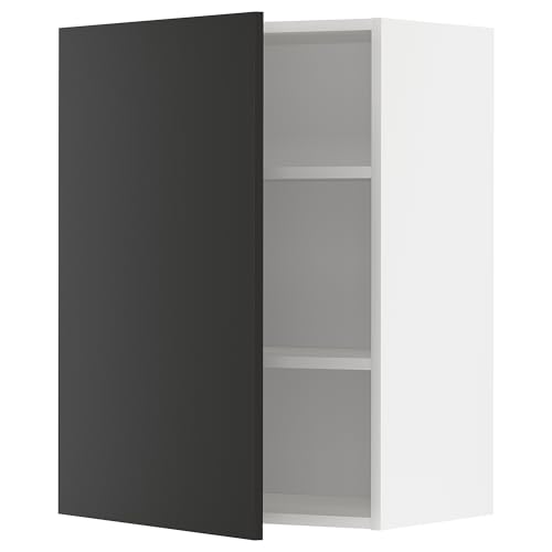 ProTuning METOD Hängeschrank mit Einlegeböden, Weiß/Nickebo Matt Anthrazit, 60x80 cm von ProTuning