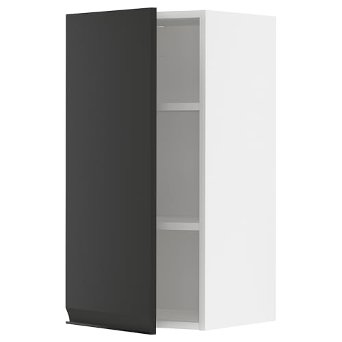 ProTuning METOD Hängeschrank mit Einlegeböden, Weiß/Upplöv Matt Anthrazit, 40x80 cm von ProTuning