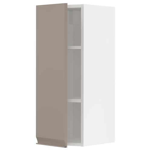 ProTuning METOD Hängeschrank mit Einlegeböden, Weiß/Upplöv Matt Dunkelbeige, 30x80 cm ProTuning METOD Hängeschrank mit Einlegeböden, Weiß/Upplöv Matt Dunkelbeige, 30x80 cm von ProTuning