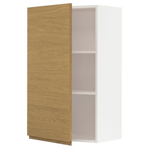 ProTuning METOD Hängeschrank mit Einlegeböden, Weiß/Voxtorp Eiche Optik, 60x100 cm von ProTuning
