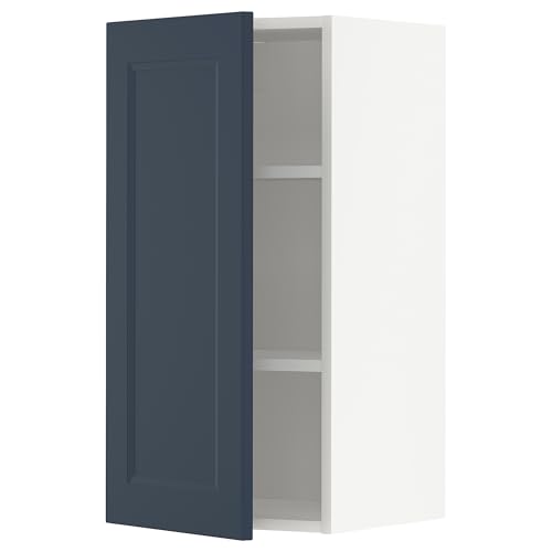 ProTuning METOD Hängeschrank mit Einlegeböden, Weiß Axstad/Mattblau, 40x80 cm von ProTuning
