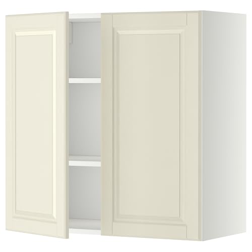 ProTuning METOD Hängeschrank mit Einlegeböden/2 Türen, Weiß/Bodbyn Offwhite, 80x80 cm von ProTuning