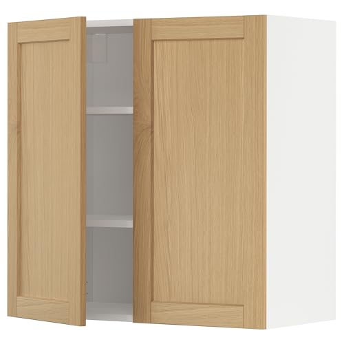 ProTuning METOD Hängeschrank mit Einlegeböden/2 Türen, Weiß/Forsbacka Eiche, 80x80 cm ProTuning METOD Hängeschrank mit Einlegeböden/2 Türen, Weiß/Forsbacka Eiche, 80x80 cm von ProTuning