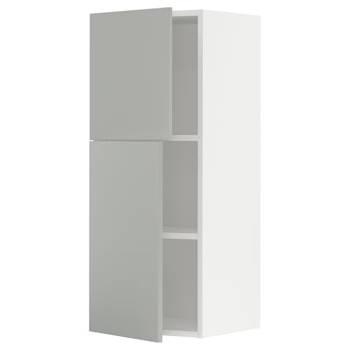 ProTuning METOD Hängeschrank mit Einlegeböden/2 Türen, Weiß/Havstorp Hellgrau, 40x100 cm ProTuning METOD Hängeschrank mit Einlegeböden/2 Türen, Weiß/Havstorp Hellgrau, 40x100 cm von ProTuning