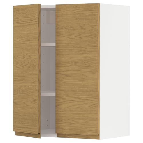 ProTuning METOD Hängeschrank mit Einlegeböden/2 Türen, Weiß/Voxtorp Eiche Optik, 60x80 cm ProTuning METOD Hängeschrank mit Einlegeböden/2 Türen, Weiß/Voxtorp Eiche Optik, 60x80 cm von ProTuning