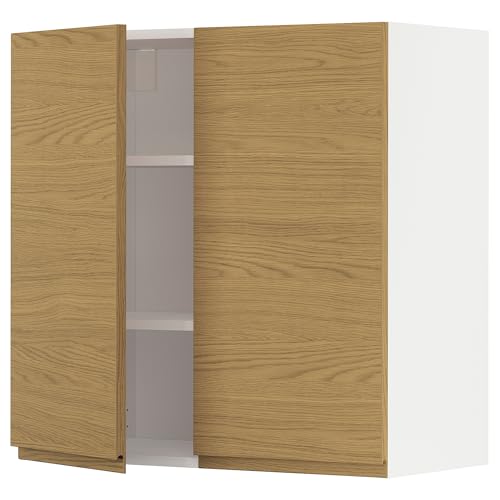 ProTuning METOD Hängeschrank mit Einlegeböden/2 Türen, Weiß/Voxtorp Eiche Optik, 80x80 cm ProTuning METOD Hängeschrank mit Einlegeböden/2 Türen, Weiß/Voxtorp Eiche Optik, 80x80 cm von ProTuning