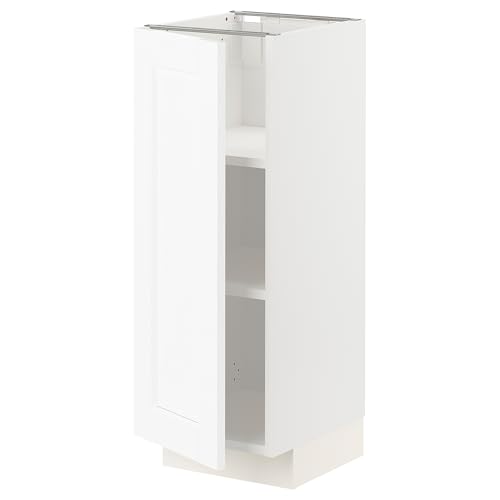 ProTuning METOD Unterschrank mit Einlegeböden, Weiß Enköping/Weiß Holzoptik, 30x37 cm von ProTuning
