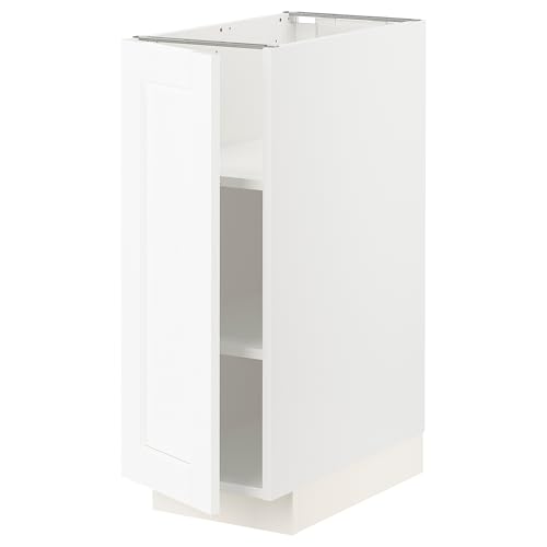 ProTuning METOD Unterschrank mit Einlegeböden, Weiß Enköping/Weiß Holzoptik, 30x60 cm von ProTuning